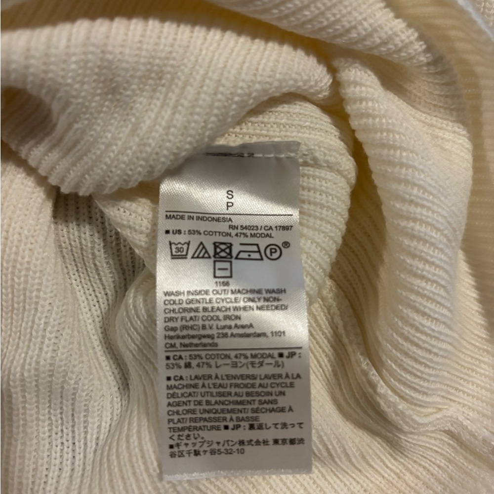 Banana Republic, Cream Colored, Boat Neck, Sweater - Picture 8 of 8